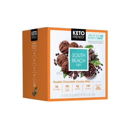 South Beach Diet Keto Double Chocolate Cookie Bites, 5 Count
