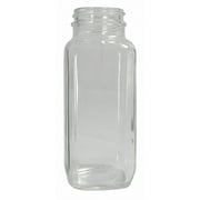 Qorpak Bottle,112 mm H,Clear,45 mm Dia,PK24 GLA-00830