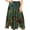 Green, variant on Sakkas Justina Womens Dance Midi Full Circle Tie-dye Skirt with Elastic Waist - Gray - One Size Regular