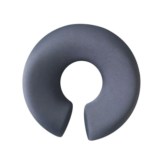 Esquirla Coussin pour le Visage en Mousse Mémoire Confortable et Portable pour Table de Massage, Gris
