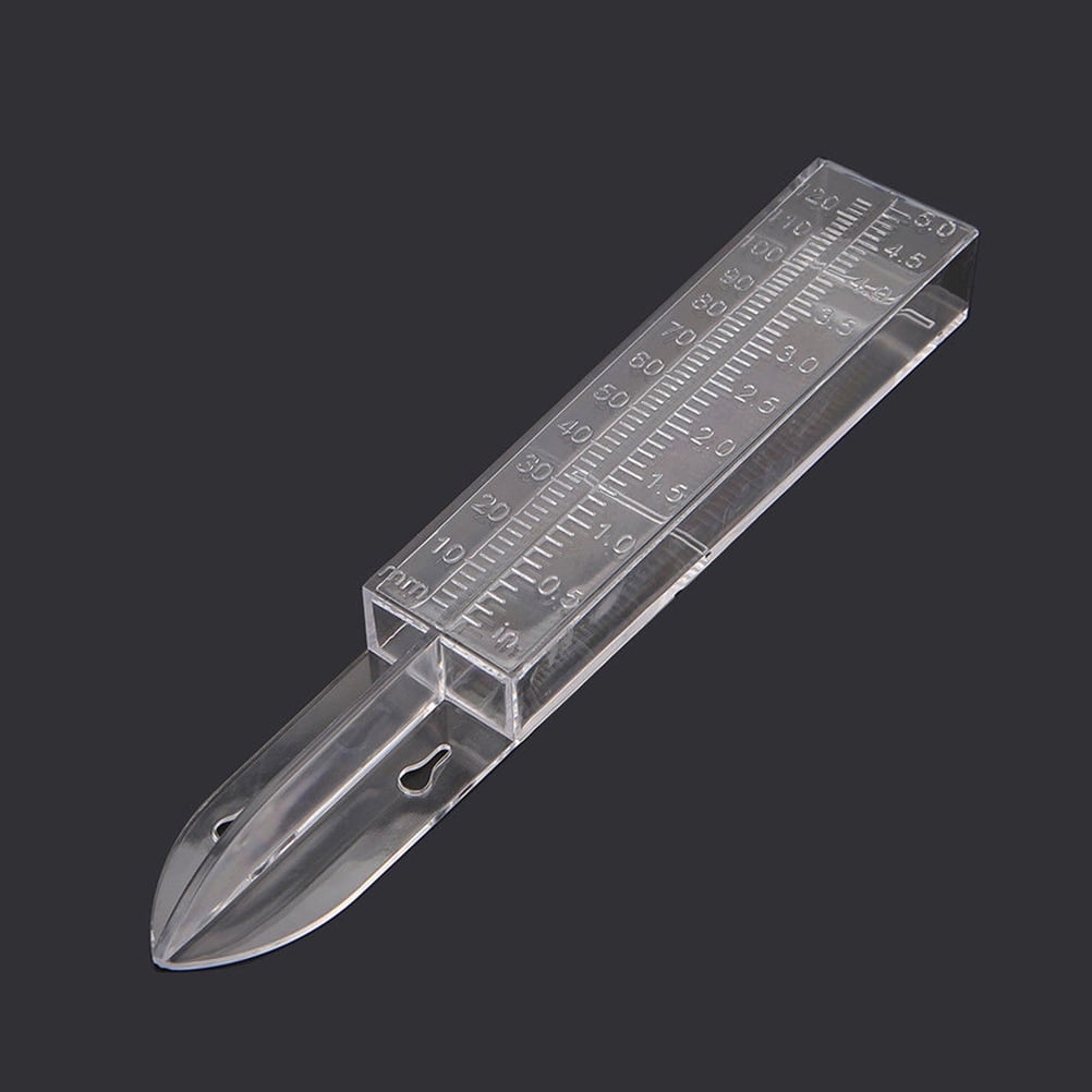 6 Pcs Plastic Rain Gauge For Garden Accurate Rainfall Measurement Tool Easy-To-Read Rain Measurement Tool Decorative Rain Gauge