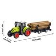 thumbnail image 4 of Kids Tractor Toy With Flarebox Wagon Push And Slide For Toddlers Ages 3 And Up Outdoor Pretend Play Farm Vehicle, 4 of 8