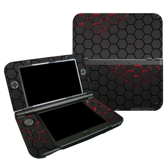 KIPLINK Nintendo New 3DS LL / 3DS XL Skin Decal – Full Body Vinyl Cover, Anti-Scratch & Waterproof, Bubble-Free Installation, Plaid & Cartoon Designs