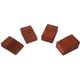 thumbnail image 3 of 4 Uds. Bloques flotantes de trémolo marrón para accesorios de piezas de guitarra eléctrica, 3 of 9