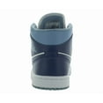 thumbnail image 3 of Women's Jordan 1 Mid Sail/Diffused Blue-Blue Grey (BQ6472 140) - 7, 3 of 4