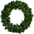 thumbnail image 2 of Northlight Preserved Leaf Spring Garden Wreath - 20" - Unlit, 2 of 7