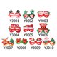 thumbnail image 5 of Niños Navidad Diamante Gafas Juguetes DIY Marco Pegar 3D Pegatinas (YJ001) Likrtyny Arte deco, 5 of 9