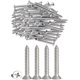 thumbnail image 1 of 100pcs M4 Stainless Steel Self Tapping Screws Phillips Flat Head Screws DIY Wood Screws (100PCS M4 x 30mm), 1 of 5
