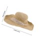 thumbnail image 5 of AURARMLET Sombrero De Beige Con Amplia De Crochet Y Rafia Para Look Sofisticado Y Efectiva, 5 of 6