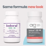 Optimox Iodoral 50 mg Supplement - Supports Healthy Iodine Balance - Precise Potassium Iodide Tablets - High-Potency Elemental Formula - 30 Servings - 30 Scored Tablets