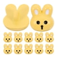 thumbnail image 1 of MOVTOTOP 12pcs Easter Themed Resin Buttons Small Rabbit Sewing Buttons for Crafts, 1 of 7