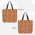 thumbnail image 2 of Fuzoiu Halloween Mummy Print Durable Tote Bag,Shoulder Bag with Zipper Closure,Casual Tote's Handbag,for Daily Use, Shopping, School, Work, 2 of 7