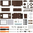 thumbnail image 2 of eXtremeRate Wood Grain Replacement Full Set Buttons for Nintendo DS Lite Handheld Console, Custom D-pad A B X Y Start Select R L Power Volume Keys for Nintendo DS Lite NDSL - Console NOT Included, 2 of 6