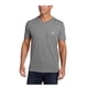 thumbnail image 1 of Remera de Hombre con Cuello en V U.S. Polo Assn. Gris Jaspeado Talle L, 1 of 1