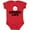 Red, variant on Inktastic Chicken Life Boys or Girls Baby Bodysuit