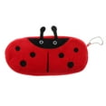 thumbnail image 2 of Estuche con cremallera para lápices y cosméticos, de peluche, con adorables animales, para útiles escolares y gadgets. Mariquita, 2 of 9