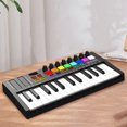 thumbnail image 3 of Teclado piano WDOplteas Beat Pad con pantalla OLED 25 teclas S, 3 of 9