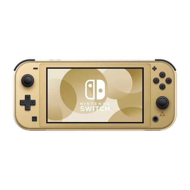Consola Nintendo Switch Lite Zelda Edición Hyrule Dorado