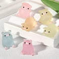 thumbnail image 4 of 10PCS Night Glowing Pig Figurines Cartoon Models For Office Home Desk, 4 of 12