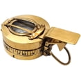thumbnail image 3 of British Prismatic Engineer's Compass w/ Faux Leather Pouch, 3 of 4