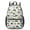 Tractor and Trailers, variant on Tractor and Tractors Gray Pattern 17" School Backpacks for Teens,Waterproof Oxford Fabric,S-Shape Padded Straps for School,Travel,Hiking,Camping