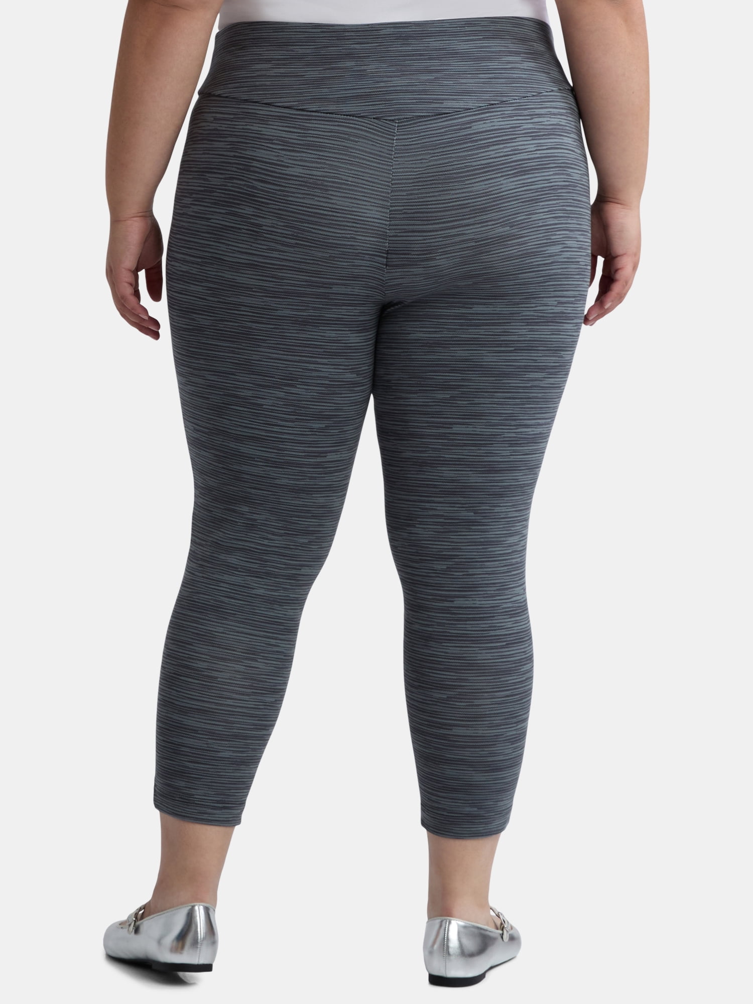 Women's Plus Size Capri Legging, Sizes 0X-4X - image 2