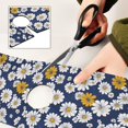 thumbnail image 6 of Yayeee Faucet Mat for Kitchen Sink 30" Diatomite Long Splash Guard Pad, Retro Daisy Pattern, 2 Pack, 6 of 7