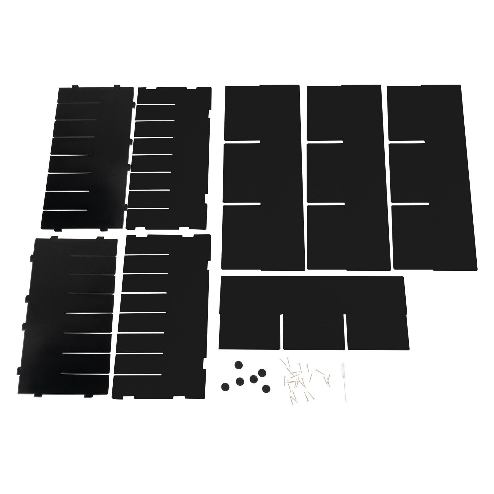 White/Black Literature Organizer, 24/36 Compartments Paper Storage Cabinet Mail Organizer,Desktop File Sorter Mail Center Mailbox School Classroom Keepers for Home&Office