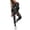 06#Black, variant on Trousers Women's Bat Suit Casual Printed Sleeve Casual Women's Sports Pant Suits for Women Dressy Wedding Guest Petite