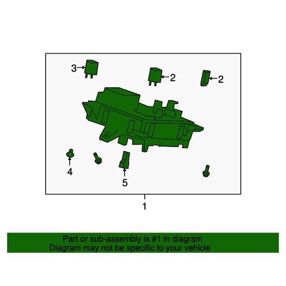GM 20934633 Block Asm-I/P Wrg Harn Junc