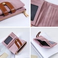 thumbnail image 3 of Womens Wallets Small Rfid Ladies Bifold Wallet With Zipper Coin Pocket,Mini Purse Soft Compact Thin, 3 of 6