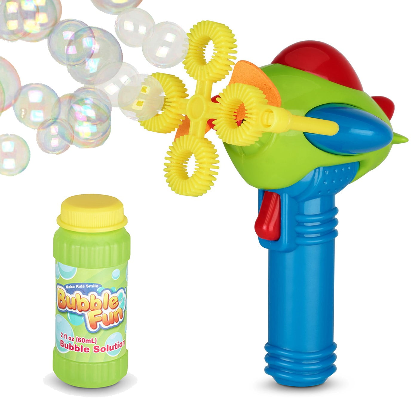Water Blowing Toys Bubble Soap Bubble Blower Outdoor Kids Child Toy Random Color 