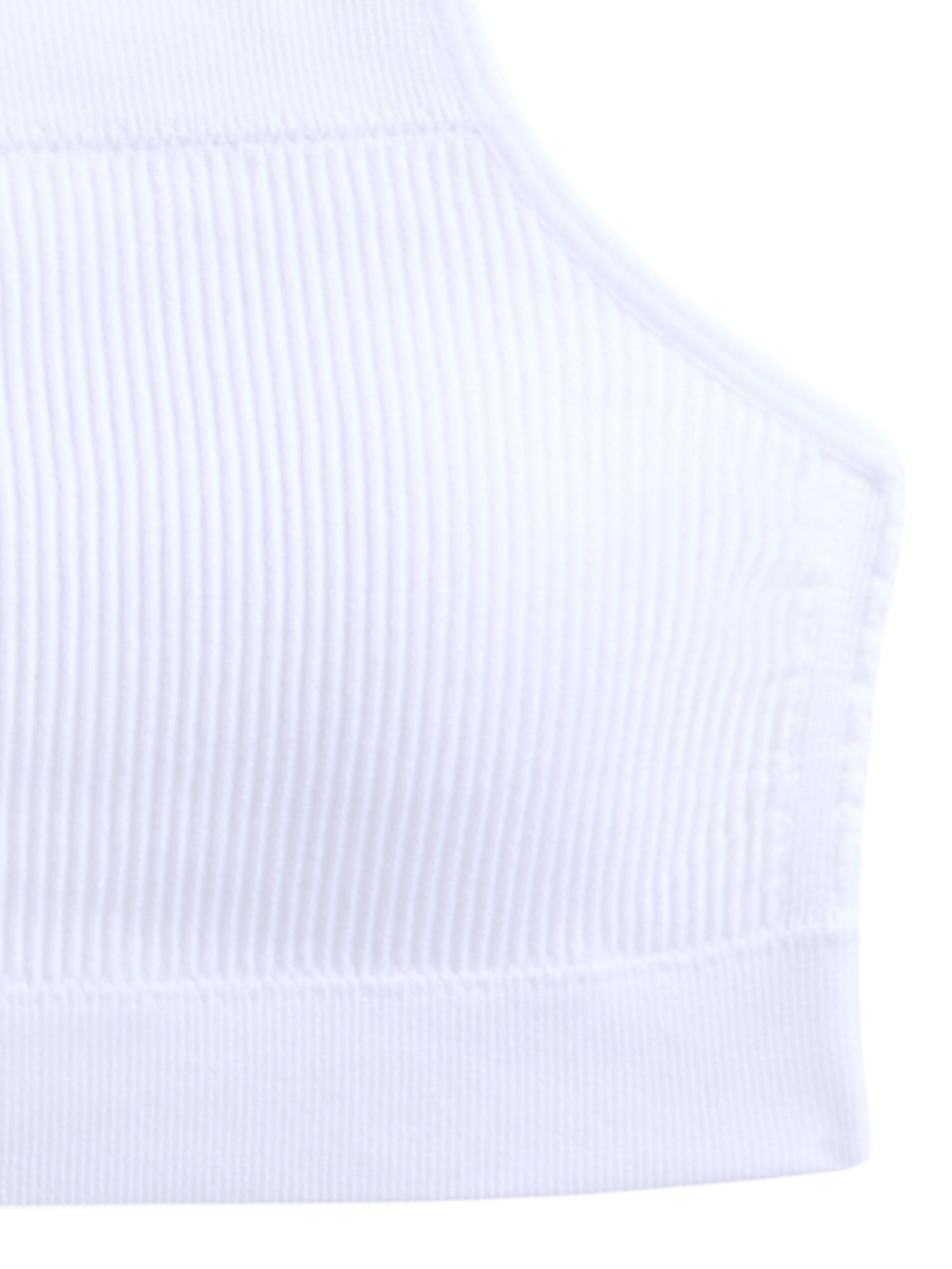 Justice Girls 2X2 Seamless Rib Bra, 2-Pack, Sizes 28-38