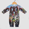 thumbnail image 4 of Ninjago Baby Onesie Romper Footless Infant Long Sleeve Jumpsuit for Boys Girls, 4 of 8