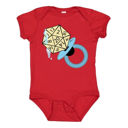 

Inktastic Natural 20 Pacifier Gift Baby Boy or Baby Girl Bodysuit