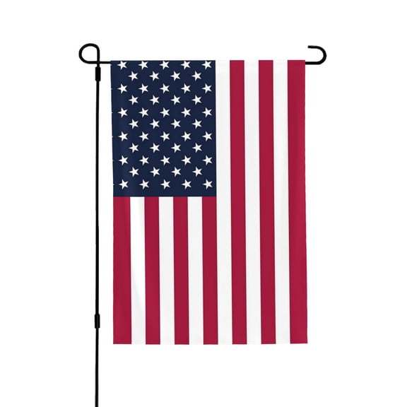 America Flag House Flag 28 X 40 Inch Garden Flag Decorative House Yard Double Sided Flag For Decoration
