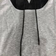 thumbnail image 5 of Men's Oversized Cotton Sleeveless Hoodie, Elastic Stretchy Fabric with Drawstring and Kangaroo Pocket, Cut off Shirt Sleeveless Pullover, Perfect for Plus Size Comfort and Stylish Layering, Big and T, 5 of 7