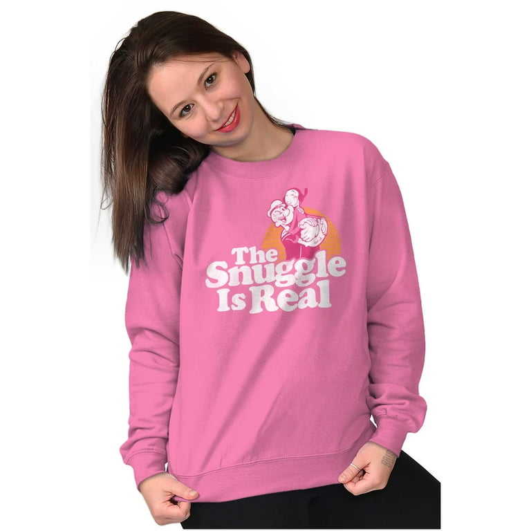 The snuggle is hot sale real sweatshirt