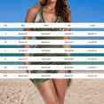thumbnail image 3 of Duoif Womens Swimsuits Swim Dress with Tummy Control Mesh Sarong Bathing Suit for Women Black L, 3 of 5
