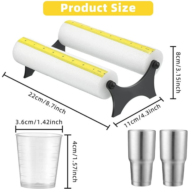 Cup Cradle for Crafting Tumbler Foam Cup Holder with Measurements