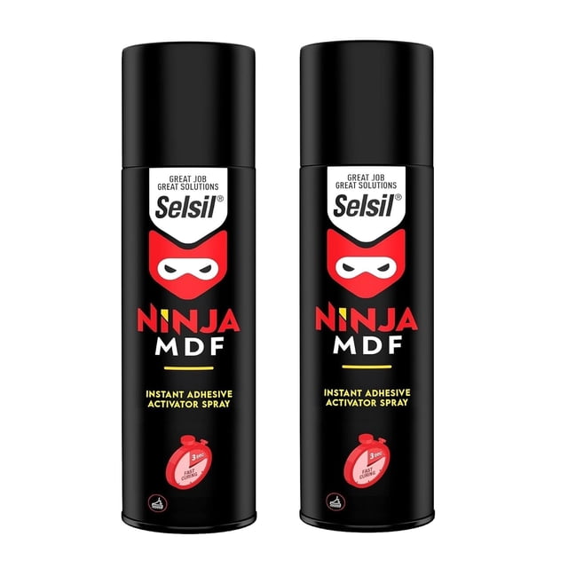 Spray activador Selsil CA Glue (400 ml), paquete de 2 unidades