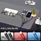 thumbnail image 3 of Cable de carga Idison 4 en 1, 5 pies, paquete de 2 para iPhone y Android, 3 of 7