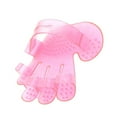 thumbnail image 1 of Methold Guante de masaje para baño de mascotas, ducha de baño de goma, cepillo para lavar el cabello, guante de masaje para baño, Suministros para perros Rosa, 1 of 6
