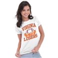 thumbnail image 3 of Virginia for Losers Funny Rivalry Womens Slim Fit Graphic Tee Brisco Brands M, 3 of 5