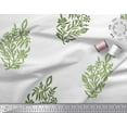 thumbnail image 3 of Soimoi Rayon Fabric Leaves & Floral Block Fabric Prints by Yard 56 Inch Wide, 3 of 3