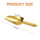 thumbnail image 2 of Cuchara de Hielo de Metal, 9.8" x 3.5" Cuchara de Acero Inoxidable para Uso en Bar en Casa, Dorado, 2 of 6