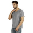 thumbnail image 2 of Inkmeso T-Shirt de Base à Col en V pour Homme, Manches Courtes, Uni, Coupe Régulière, en Coton, 2 of 7
