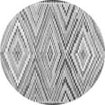 thumbnail image 1 of Ahgly Company Indoor Round Southwestern Gray Country Area Rugs, 7' Round, 1 of 1