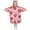 Heart-shaped Emoticons, variant on Wearable Blanket with Sleeves and Pocket Oversized Hooded Sweatshirt 3-14 YR Pink and Maroon Hearts S