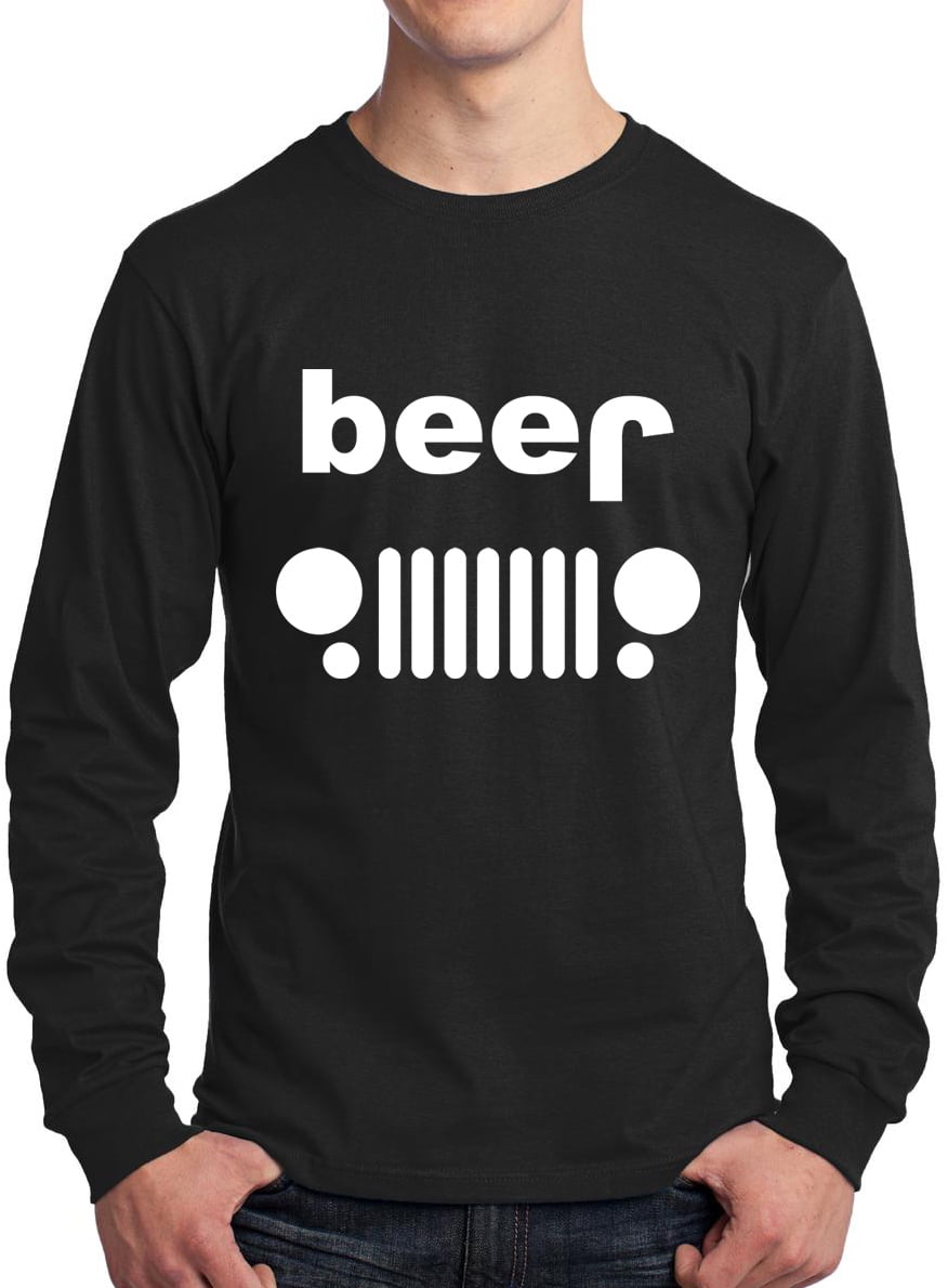 Mens Beer T-Shirt 4x4 Parody Drinking 
